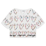 T-shirt con stampa Desigual