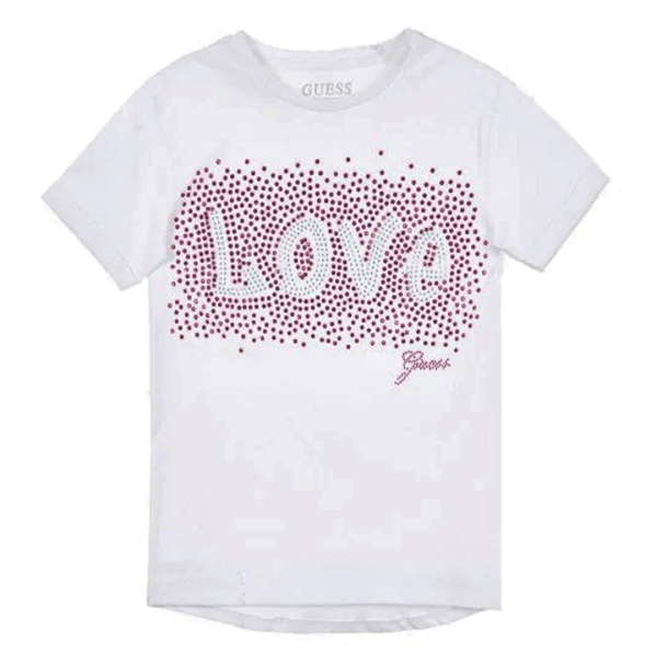MAGLIA BIANCA LOVE fronte