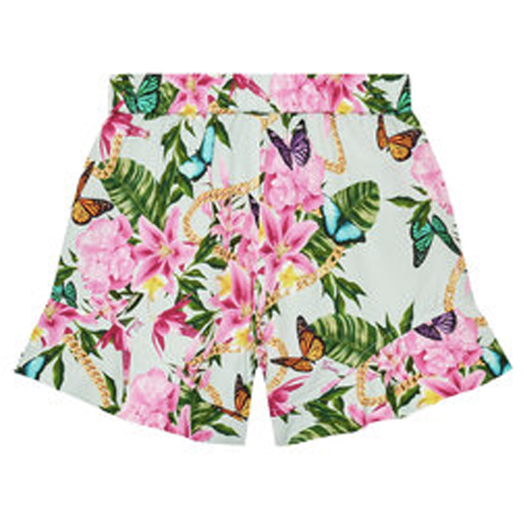 PANTALONCINO FLOREALE fronte