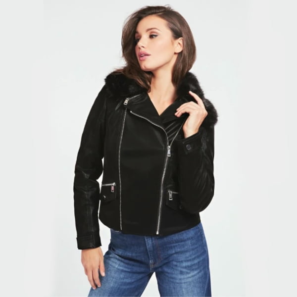 guess_donna_chiodo_in_pelle_nero_con_pelliccia