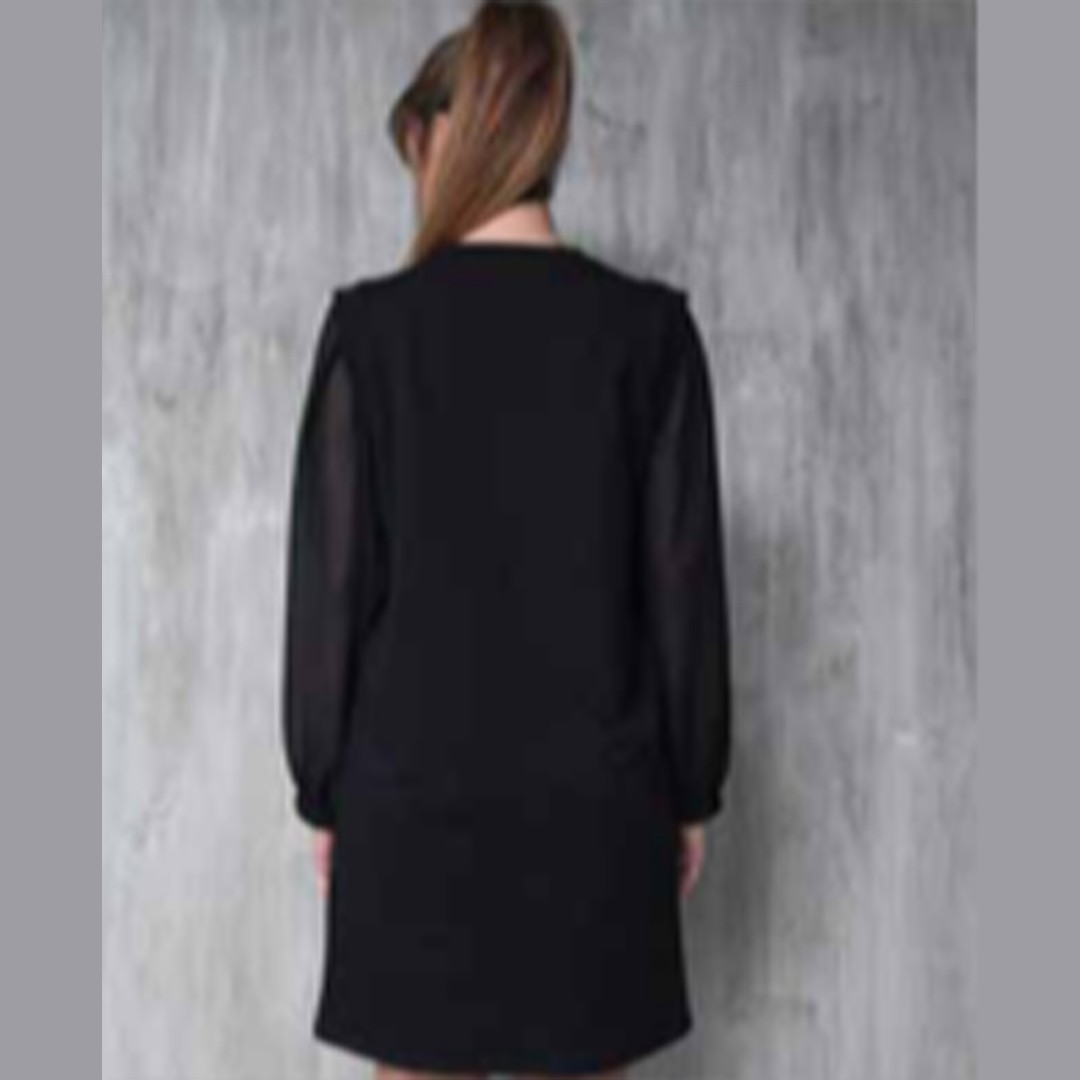datch_donna_abito_con_manica_georgette_nero_