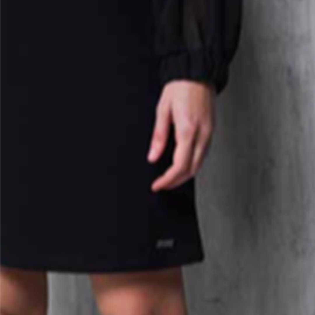 datch_donna_abito_con_manica_georgette_nero__